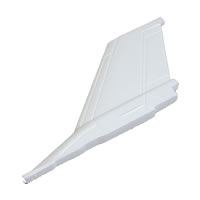 FMS MINI F16 RUDDER (WHITE)