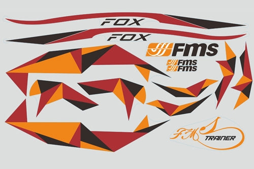 FMS 0.8M FOX STICKER