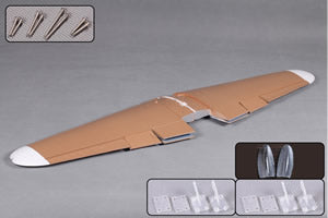 FMS MESS BF109 (1.4M) MAIN WING SET (NEW) BROWN