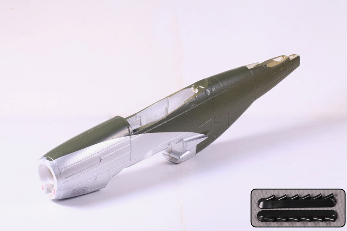 FMS P51 V7/V8 GUNFIGHTER FUSELAGE w/PLASTIC PARTS INST.