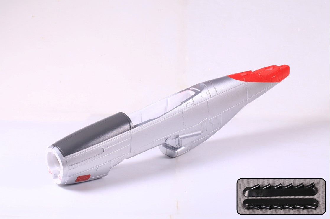 FMS P51 V7/V8 RED TAIL FUSELAGE w/PLASTIC PARTS INST.