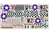 FMS P51 V7/V8 BBD DECAL SHEET