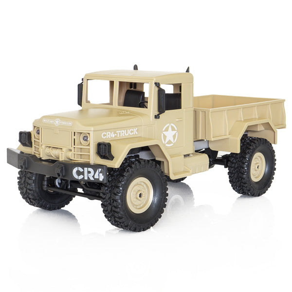 Funtek - CR4 v2 - 1/16th scale 4wd Military ready to run truck (Sand version)