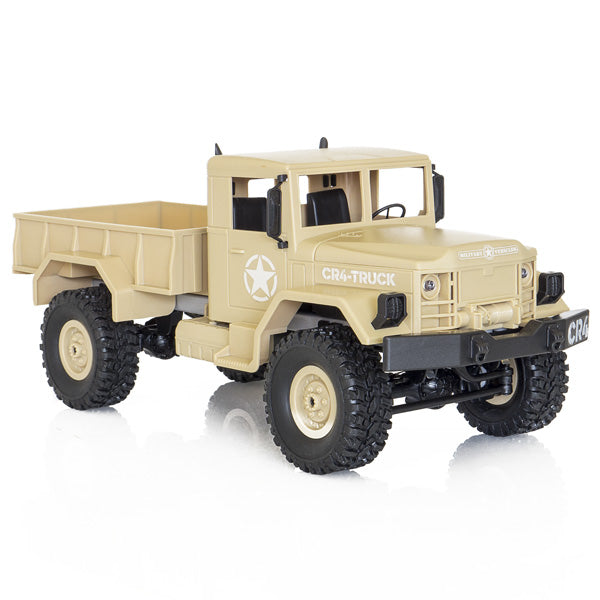 Funtek - CR4 v2 - 1/16th scale 4wd Military ready to run truck (Sand version)