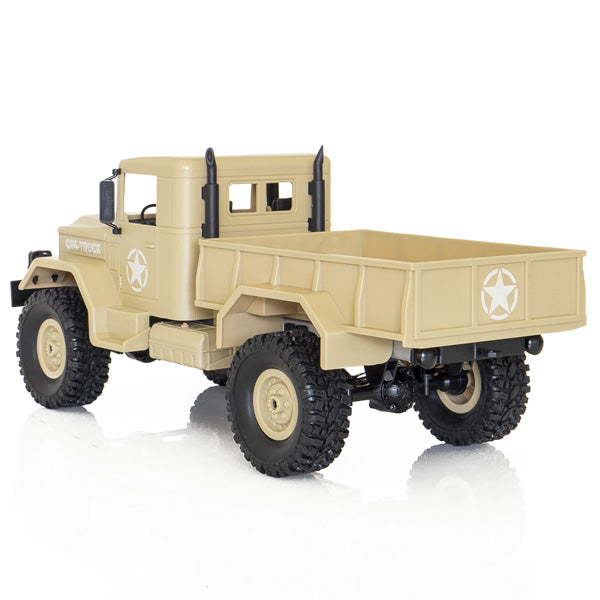 Funtek - CR4 v2 - 1/16th scale 4wd Military ready to run truck (Sand version)