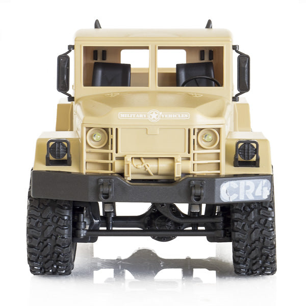 Funtek - CR4 v2 - 1/16th scale 4wd Military ready to run truck (Sand version)