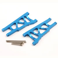 TRAXXAS SLASH 4x4/STAMPEDE 4X4 BLUE ALU FRONT/REAR LOWER ARMS