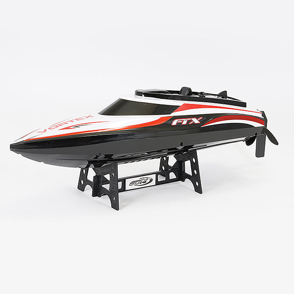 FTX BLACK VORTEX HIGH SPEED R/C RACE BOAT 44CM -Black