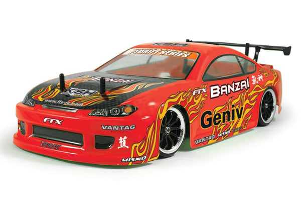 FTX Banzai 1/10th Scale 4WD Drift Street Car red