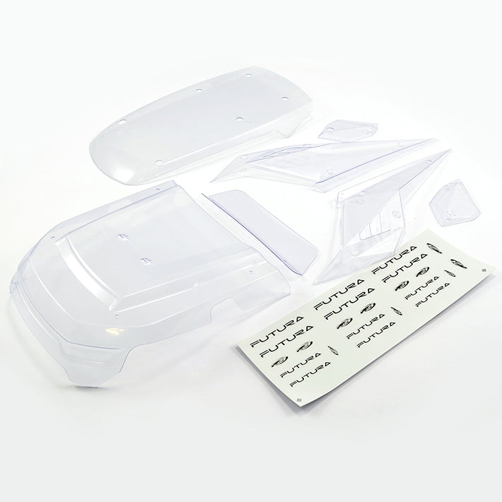 FTX FUTURA CLEAR BODY PANELS W/DECAL SHEET