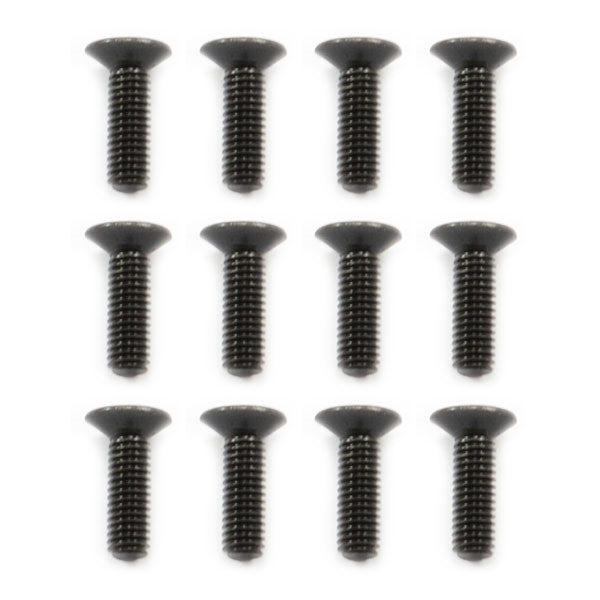 FTX FUTURA HEX COUNTERSUNK SCREWS 3X10MM (12)