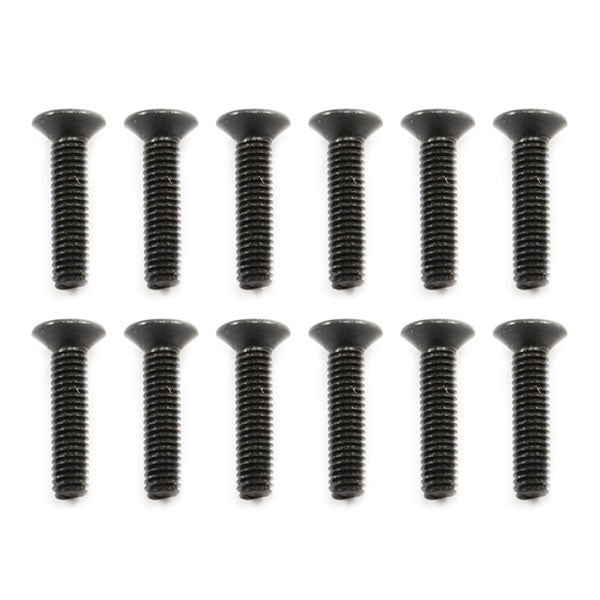 FTX FUTURA HEX COUNTERSUNK SCREWS 4X18MM (12)