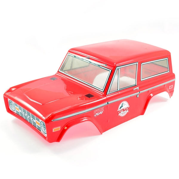 FTX OUTBACK PAINTED TREKA BODYSHELL - RED