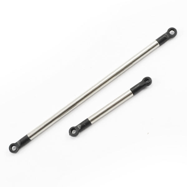 FTX OUTBACK 2.0 NICKEL PLATED STEEL STEERING ROD AND SERVO