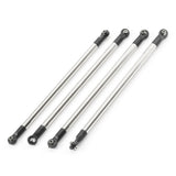 FTX OUTBACK 2.0 NICKEL PLATEDSTEEL SIDE LINKAGE 100MM (4PC)