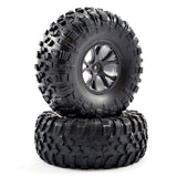 FTX OUTLAW PRE-MOUNTED WHEELS & TYRES - BLACK