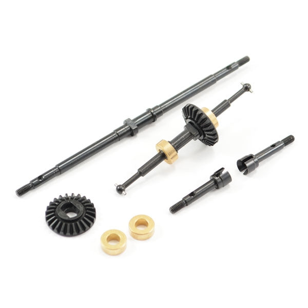 FTX OUTBACK MINI FRONT & REARDRIVESHAFT W/MAIN GEAR (2PC)