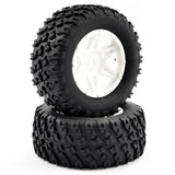 FTX COMET DESERT BUGGY/SC REARMOUNTED TYRE & WHEEL WHITE