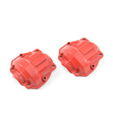 FTX OUTBACK FURY/HI-ROCKALLOY AXLE BOX COVER RED (2PC)