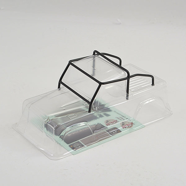 FTX MINI OUTBACK 2.0 RANGERBODY & ROLL CAGE - CLEAR LEXAN