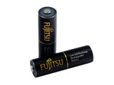 Fujitsu Black AA 1.2v Rechargeable Battery - SKU 2846