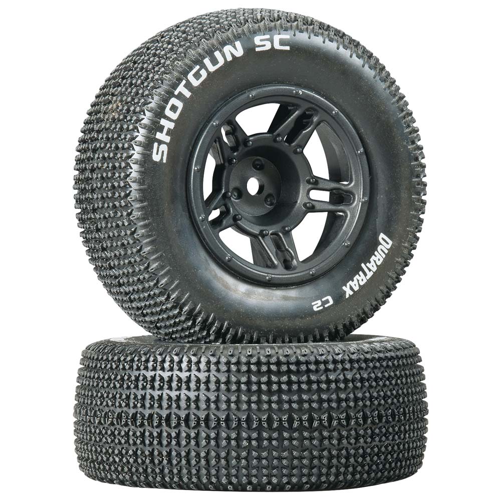 Shotgun SC Tire C2 Mntd Black Slash Front (2)