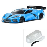 1/7 Chevrolet Corvette C8 Clear Body: ARRMA Felony & Infract