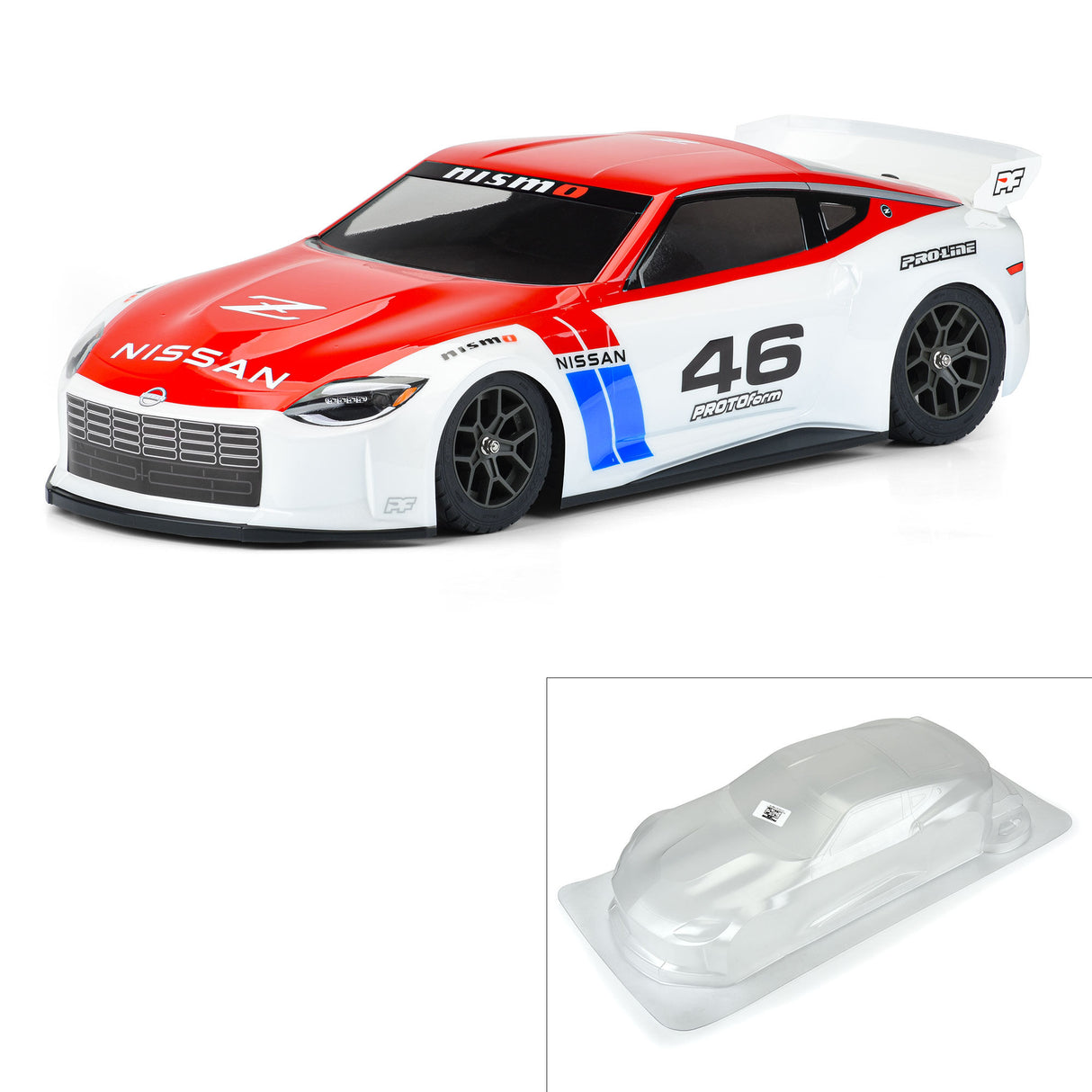 1/8 2023 Nissan Z Clear Body: Vendetta