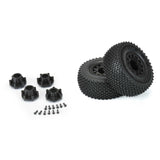 1/10 Gladiator M2 Front/Rear 2.2/3.0 SC Mounted 12mm Blk R