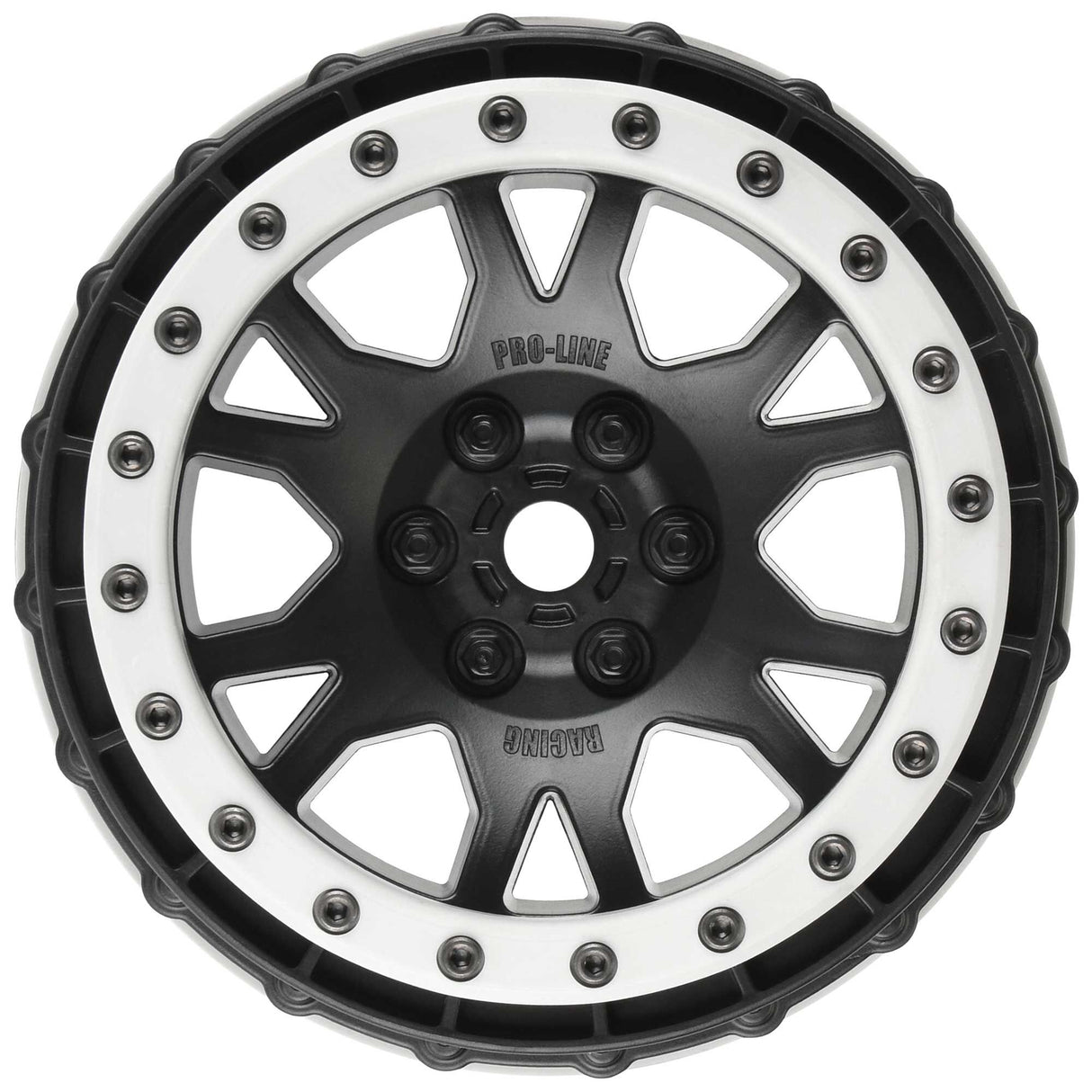 1/5 Impulse Proline-Loc Front/Rear 24mm X-MAXX Wheels (2) Black/