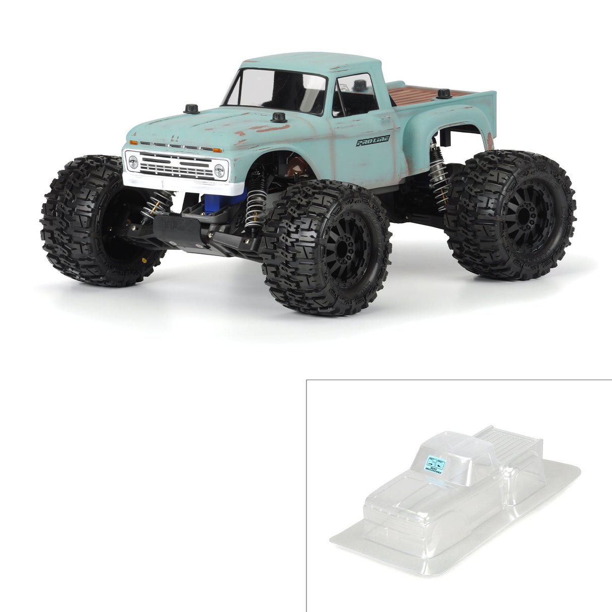 Proline 1/10 1966 Ford F-100 Clear Body: Stampede Shell