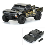 1/10 Pre-Cut 1967 Ford F-100 Heatwave Black Body: Short Cour