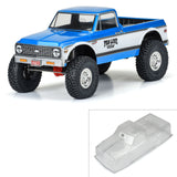 1/10 1972 Chevy K-10 Clear Body 12.3 Wheelbase Crawlers