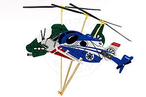 Guillows Copter rubber powered