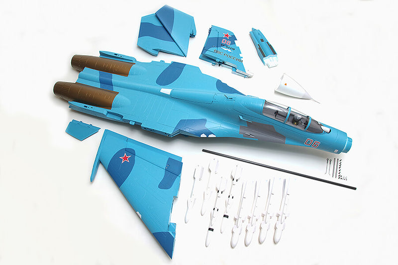 FMS TWIN 70MM EDF SU-27 ARTF MODEL - BLUE