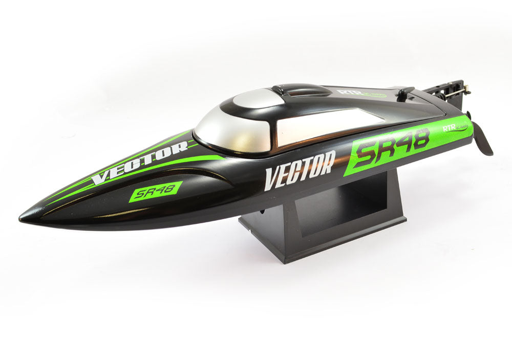 VOLANTEX RACENT VECTOR SR48 BRUSHLESS BOAT RTR- BLACK