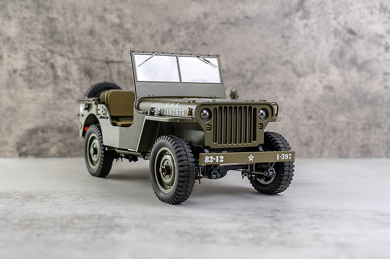 ROC HOBBY 1941 WILLYS MB 1/12TH SCALER Ready to Run