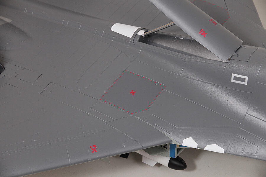 FMS TWIN 70MM EDF J-11 ARTF MODEL