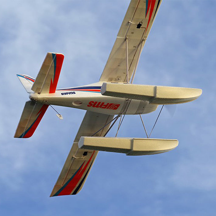 FMS 1400MM KINGFISHER PNP WITH WHEELS/FLOATS/SKIS AND FLAPS