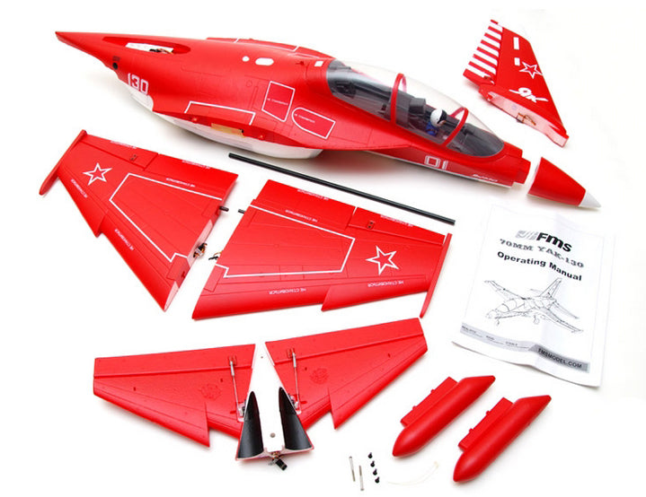 FMS YAK 130 EDF 70MM V2 ARTF W/O TX/RX/BATT