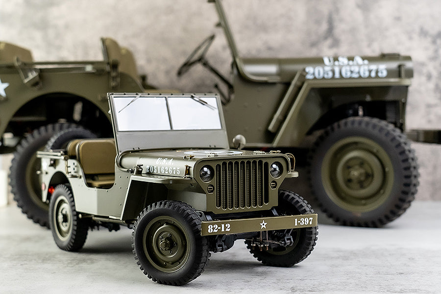 ROC HOBBY 1941 WILLYS MB 1/12TH SCALER Ready to Run