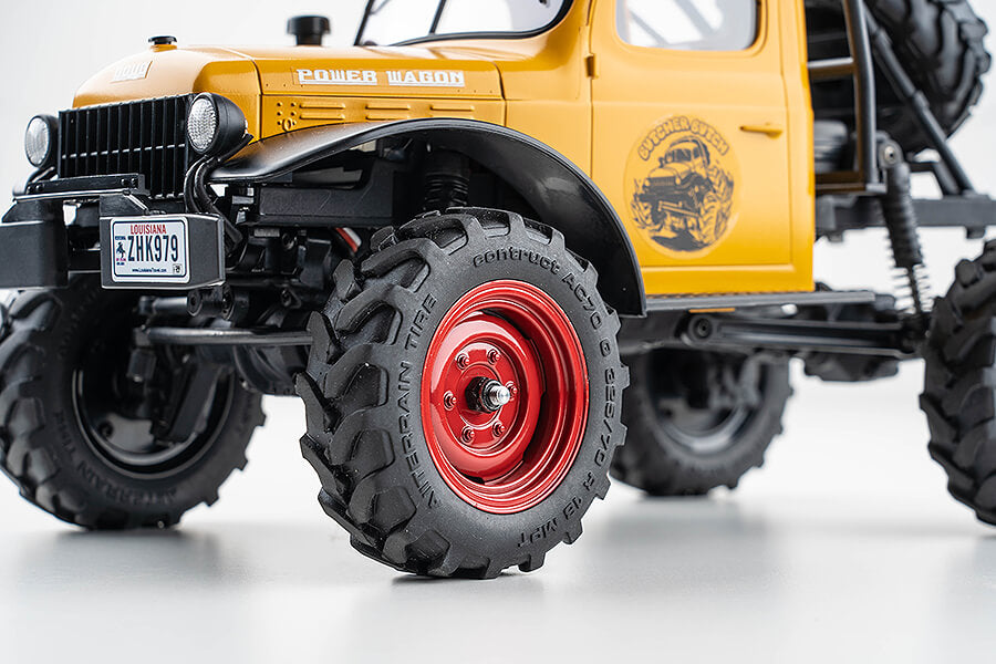 FMS FCX 1/24TH POWER WAGON SCALER Ready To Run - YELLOW