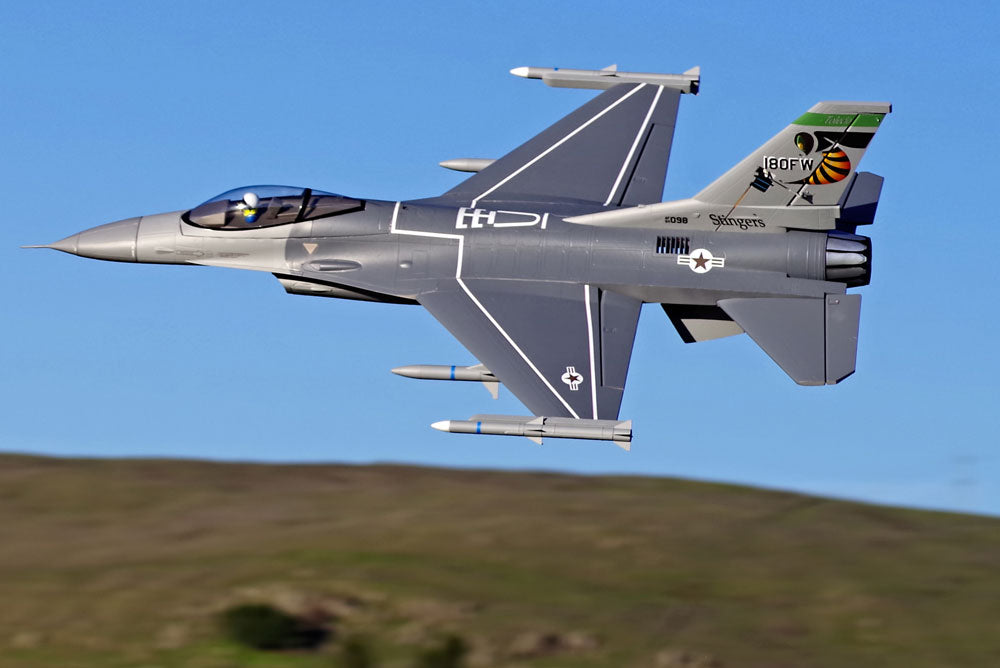 FMS F16 875MM JET FIGHTER 70MM EDF ARTF GREY Without  TX/RX/BATT