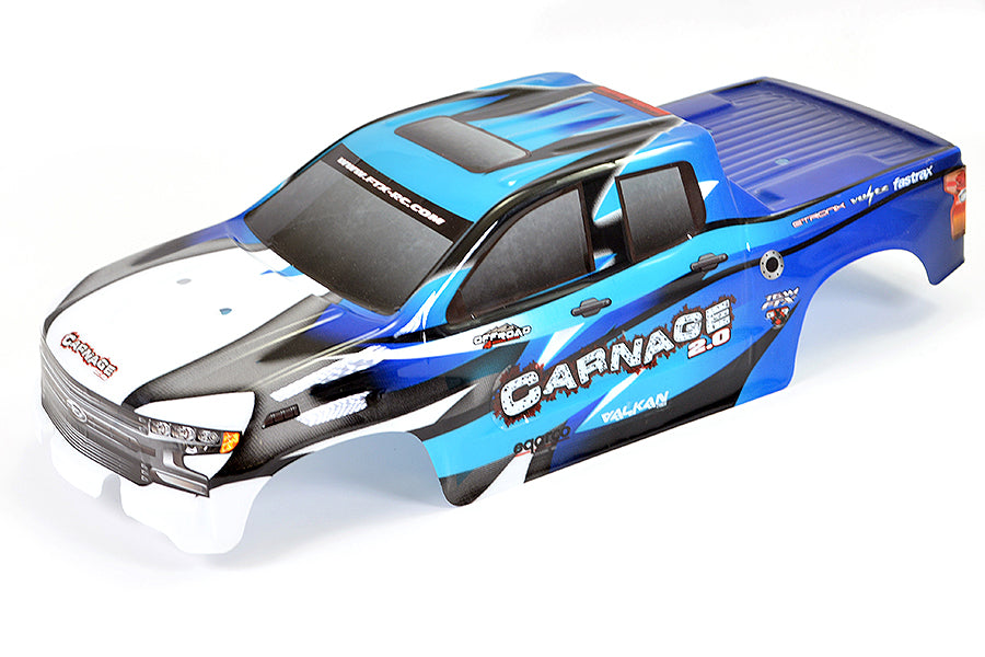 FTX CARNAGE 2.0 1/10 BRUSHED TRUCK 4WD Ready to Run - BLUE