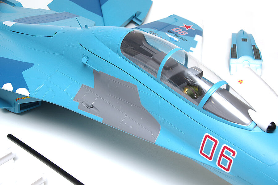 FMS TWIN 70MM EDF SU-27 ARTF MODEL - BLUE