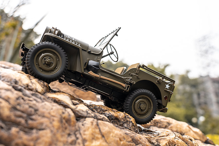 ROC HOBBY 1941 WILLYS MB 1/12TH SCALER Ready to Run