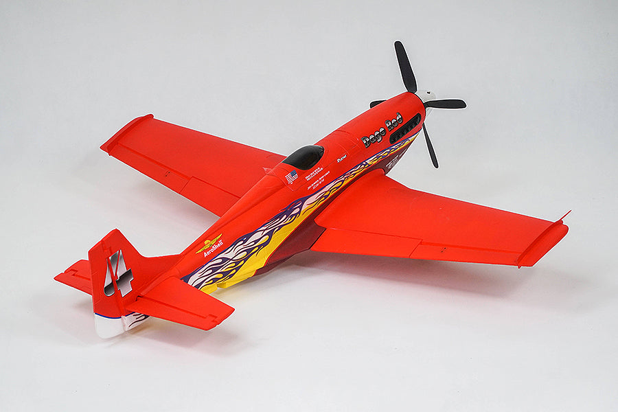 FMS 1100mm P-51 DAGO RED ARTF with out TX/RX/BATTERY