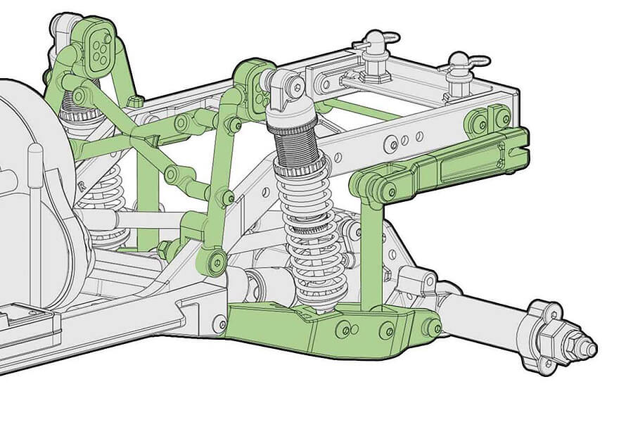 ELEMENT RC ENDURO ECTO TRAIL TRUCK - GREEN Ready to Run