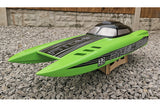 VOLANTEX ATOMIC SR85 BRUSHLESS BOAT - green