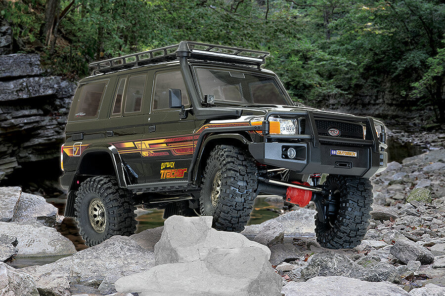 FTX OUTBACK TRACKER 4X4 Ready To Run 1:10 TRAIL CRAWLER - BLACK